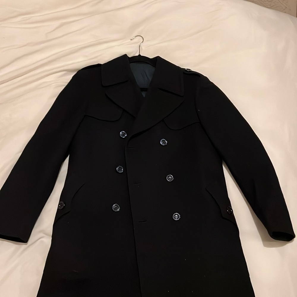 Parisian Men’s Pea Coat. Perfect condition.